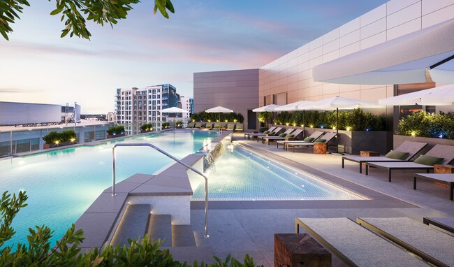 Relaxing Rooftop Pool - The Wendy Apartments