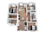 C2H | 3x2 | 1,190 sq ft