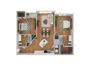 2 Bedroom | 2 Bath | 1093 SF | Renovated