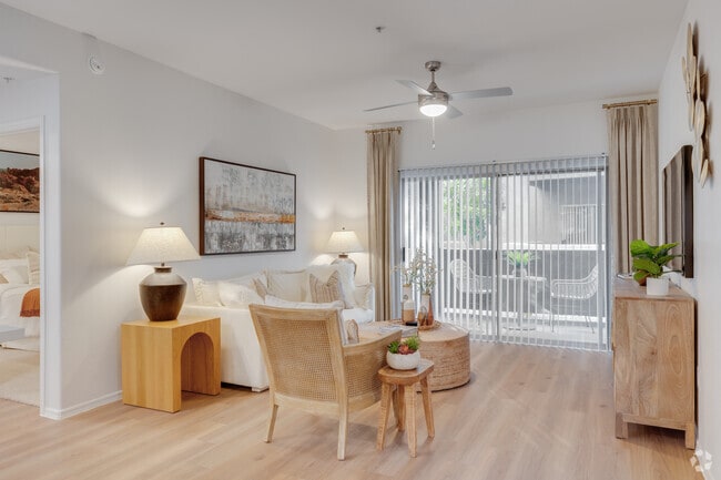 Upgraded Living Room/Private Patio