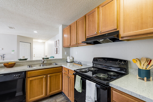 Kitchen - The Wesley Apartments