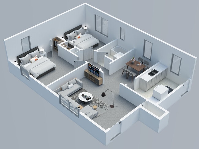 2BD Lg - Cedar - The Woods of Fairlawn