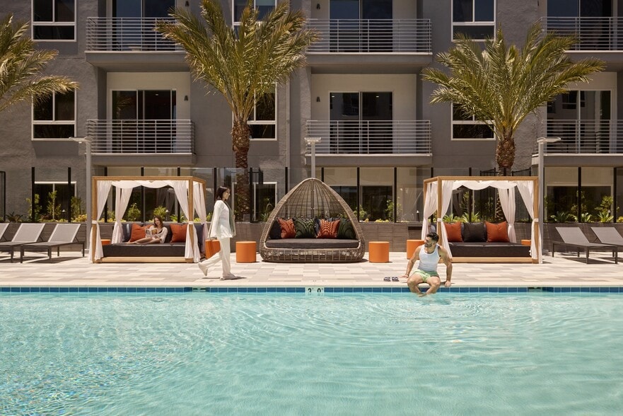 Resort-style Cabanas
