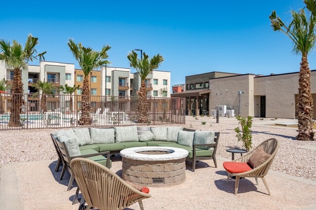 Patio with fire pit