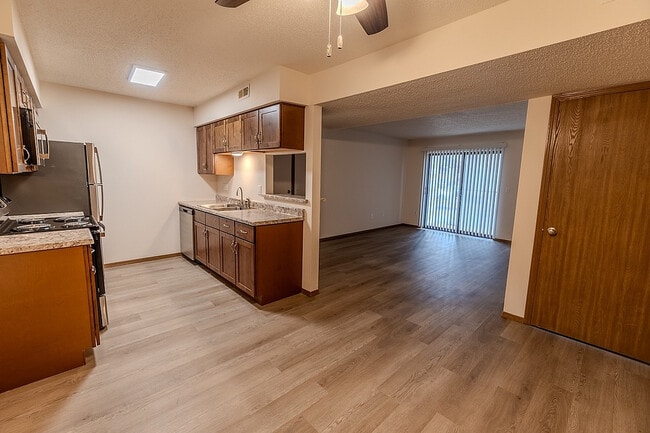 Kitchen and Living Area