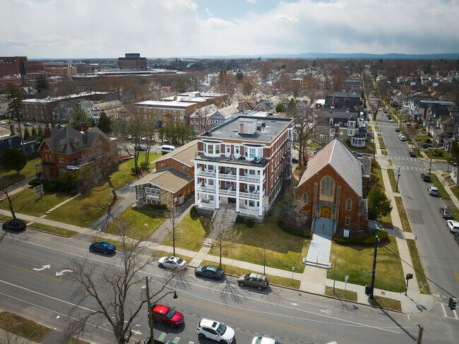 762 Madison Ave - Elevated View