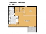 1BR/1BA