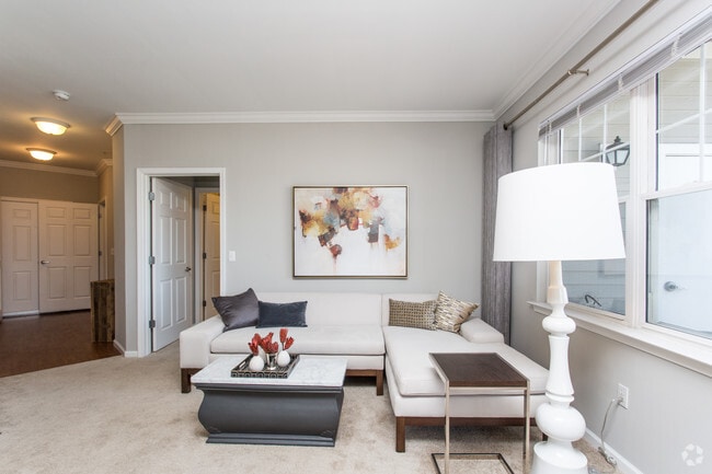 Model- Living Room - Washington Crossing Apartments