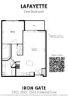 1BD- Lafayette