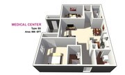 Dos habitaciones / dos baños