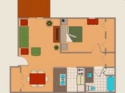 1BR/1BA