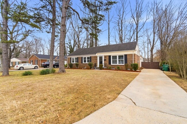Photo - Beautiful, updated 3-bedroom, 2-bathroom brick ranch home in High Point with Fenced in yard