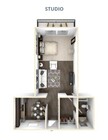 Studio Floorplan
