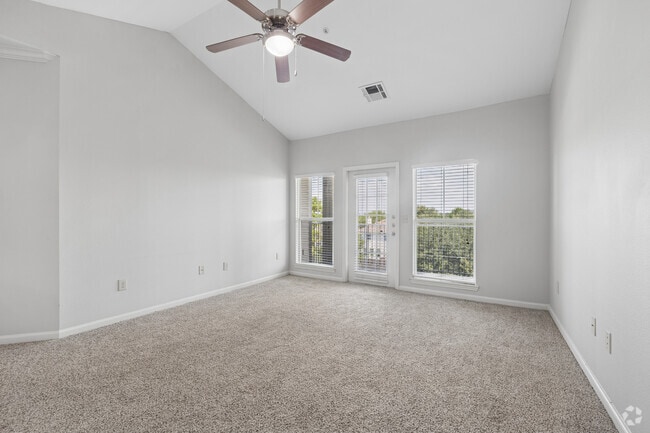 The Alexander 2BR, 1BA - 899SF - Living Room - Oxford at Country Club