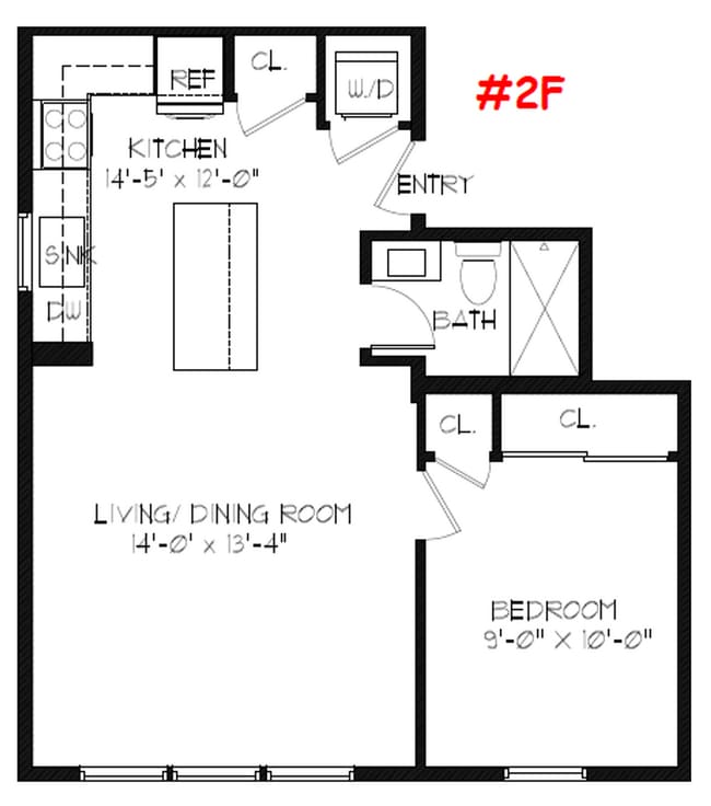 Photo - Gorgeous 1Bed/1Bath in Logan Square! Condo Quality! In-Unit Laundry! Central Air! Unidad 2F