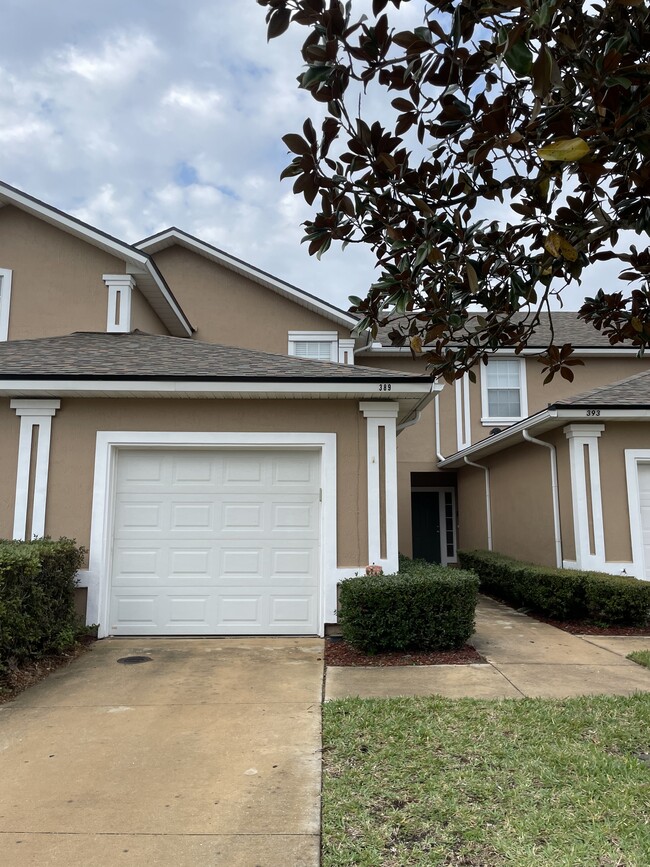 Garage entrance - 389 Scrub Jay Dr