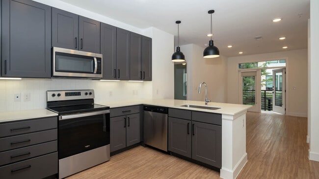 Kitchen with Stainless Steel Appliances