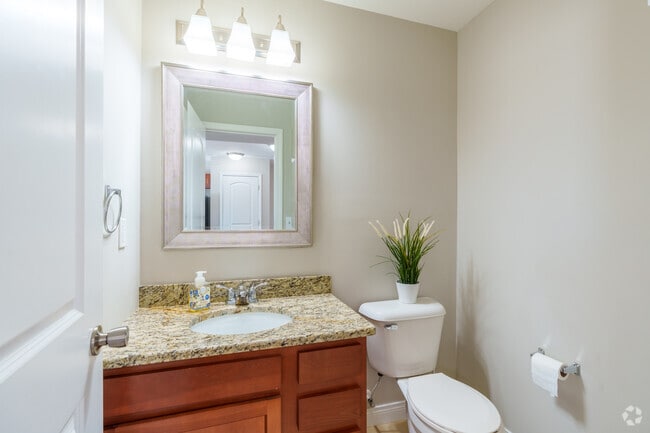 3BR, 2.5BA - 1,480SF - Half Bathroom