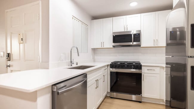 Kitchen with Stainless Steel Appliances