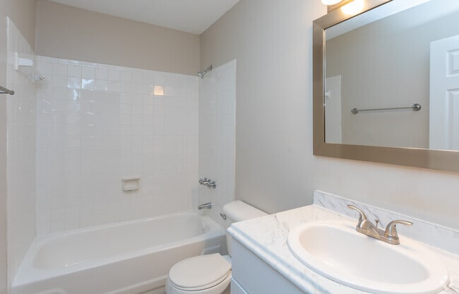 2BR, 2BA - 1020SF Renovated- Master Bathroom