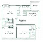 2BR/2BA