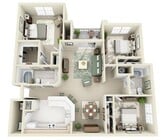 3 Bedroom | 2 Bath | 1279 SF