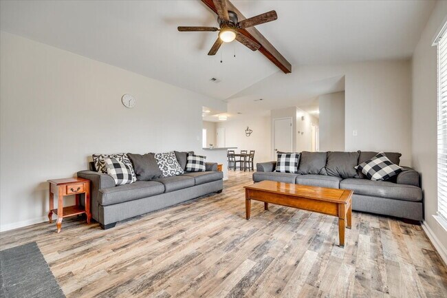 "Fully Furnished Charming 3-Bedroom Home in Pineville!"