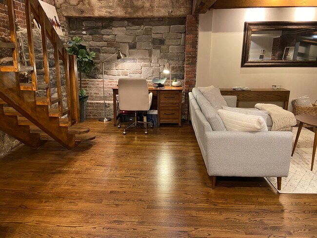 Living room - 90 Commercial St Unit 1B