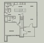 1BR/1BA
