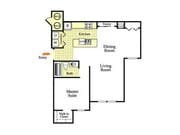 1BR/1BA