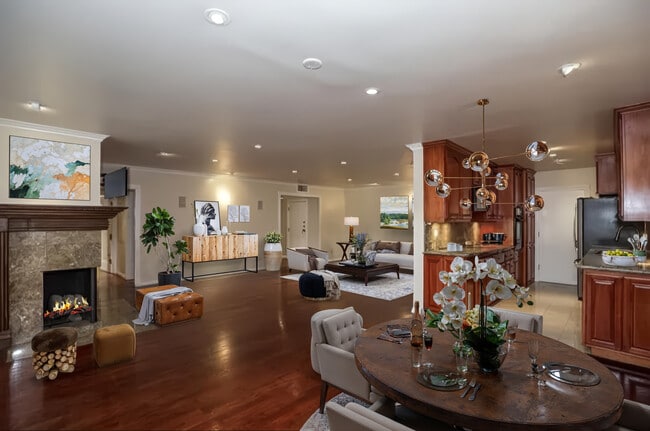 From Dining Room viewing Living Room - 11970 Montana Ave Unit 114