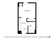 S1C | Studio | 323 SF