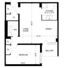 1BR/1BA