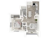 A2.5 floor plan Century Town Center