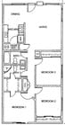 3BR/2BA