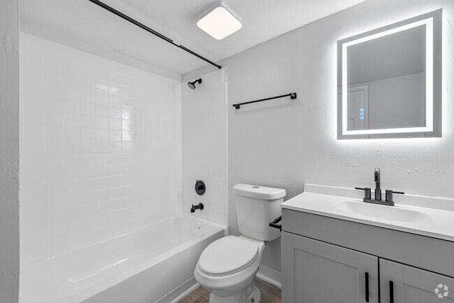 2BR, 1BA - 725 SF - Bathroom