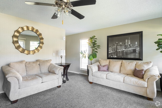 2BR, 1BA - 965SF - Living Room