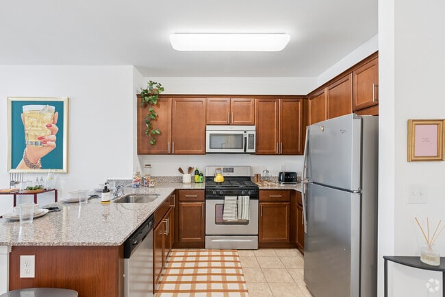 2BR, 2BA - 1,177SF - Kitchen
