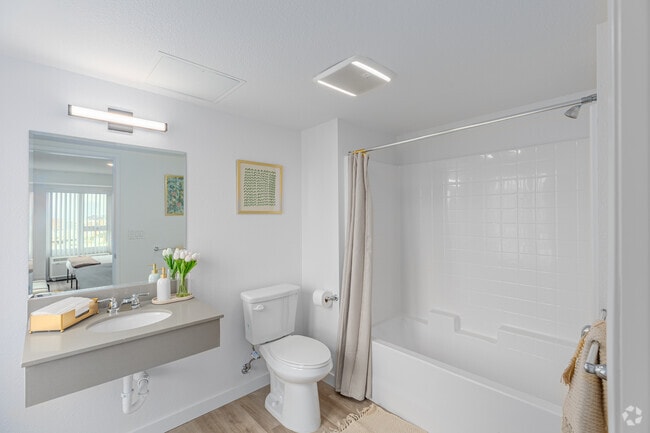 1BR, 1BA - 499SF - Bathroom