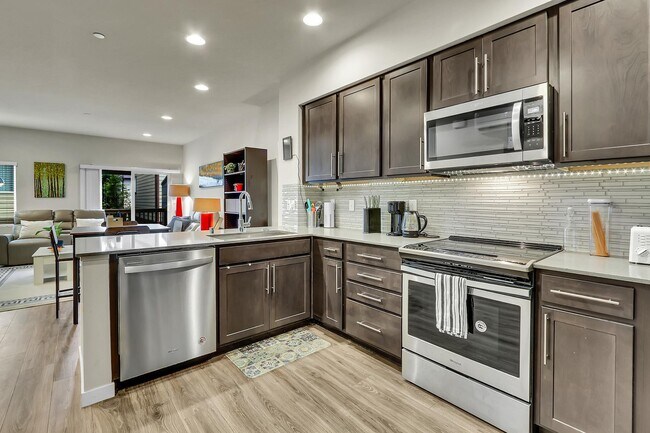 Kitchen with Stainless Steel Appl - 4206 204th St SW