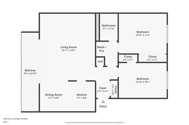 Photo - Spacious 2 Bedroom, 1 Bathroom Moraga Condo Unidad A