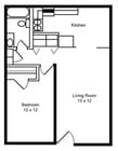 1 BEDROOM #1