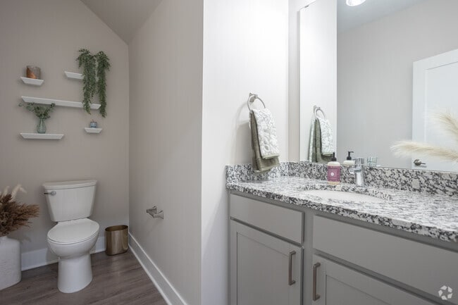 2BR, 2.5BA - 1,238SF - Bathroom