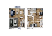 Lancaster floor plan Affinity at Wendell