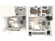 0x1 E1 Loft floor plan Konrad