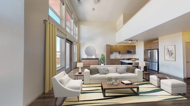 Expansive one bedroom loft home with floor to ceiling windows - Modera Observatory Park Apartments