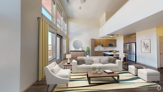 Expansive one bedroom loft home with floor to ceiling windows - Modera Observatory Park Rental