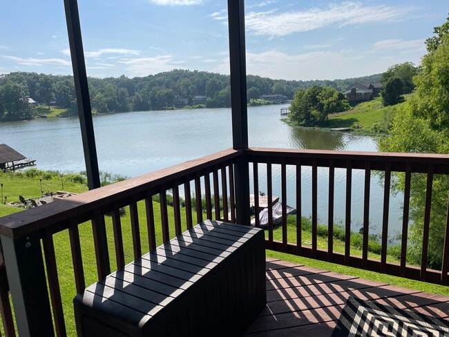 View from tenant’s private deck - 579 Bella Vista Dr Apartment Unit Serene Lakeside Retreat