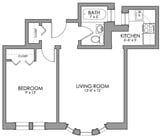 Edgerly 1 Bedroom C 1511