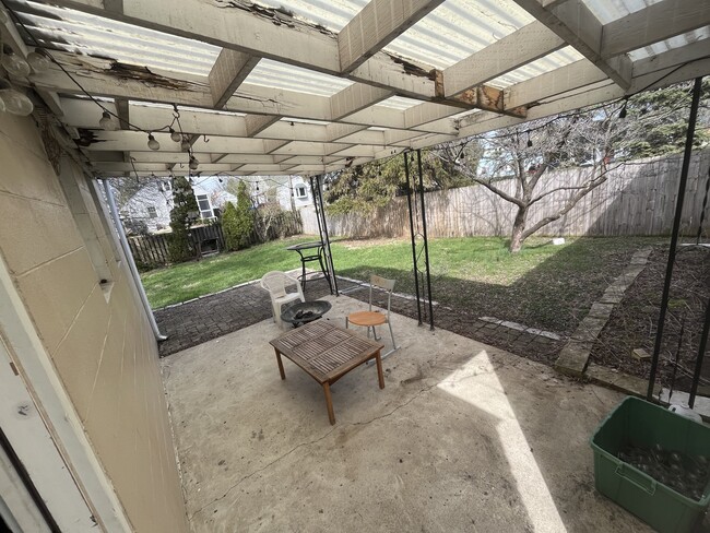 back patio - 884 W 9th Ave